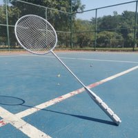 Badmintons Training Racket Heavy Duty Badmintons Swing Sturdy Racket with Knurled Handle for Adults