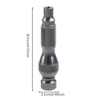 Screwdriver with Bits Knurled Screwdriver Handle with Bit Holder Ergonomic Tool for Hobbyists, Workshop