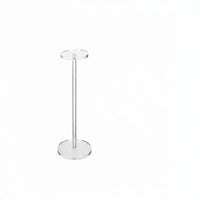 Multipurpose Acrylic Hat Display Stand Minimalist Design Clear Tabletop Hat Holder Stable Base for Retail Shop, Dressing Room, Closet