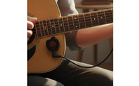 No-Hole Guitar Pickup Easy Install Acoustic Guitar Pickup Compact Size Touch Sound Transducer for Practice