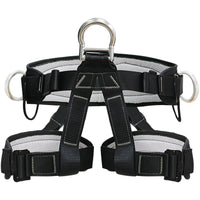 Half-Body Rappelling Safety Harness for Outdoor Rescue, High-Altitude Operations, Climbing, and Expansion