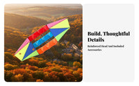 3D Detector Kite Sturdy Construction Long Tail Detector Kite Tear-Resistant-Stop