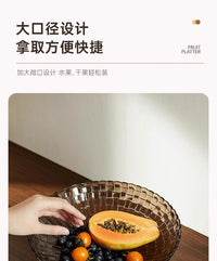 Retro Style Fruit and Nut Tray, Plastic, First Grade