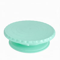 Cake Turntable Set Non-Slip Base Rotating Cake Stand Tool Kitchen-Approved-Grade Material Icing Piping Kit for Beginners, Birthday Parties