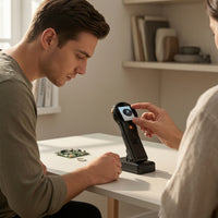 Microscope with Screen Autofocus Folding Microscope Portable for Students