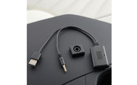 Car Adapter Compact Adapter with Audio Input Plug Stable Connection for Commuters