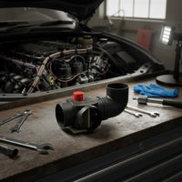 75 Mm Heater Duct Control Unit 5 Position Parking Heater Control Unit Heat Resistant 3 Way Elbow Adapter for Winter Driving