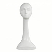Mannequin Head Abstract Display Head Hard Hairpiece Stand for Retailers, Hairdressers, Shop Window