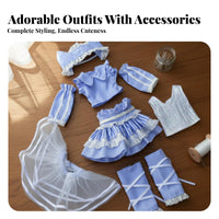 Doll Clothes Set Design Doll Clothing Set Interchangeable Pieces Toy Accessory for Collecting