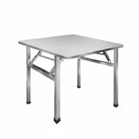 Foldable Design Square Foldable Card Table sturdy Duty Square Foldable Table Easy Storage Portable Furniture No Assembly Required for Game Players, function Hosts, outdoorsdoor, Indoor, Camping, al fresco meals