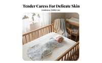Anti-Startle Arms-up Swaddle Sack Bionic Vernix Material Arms-up Swaddle Improves Sleep Baby Sleeping Bag Self-Soothing for Newborns, Infants, Caregivers, Bedtime, Rest Period Time, Nursery, Indoors