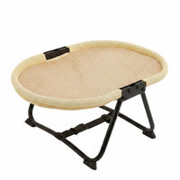 Mesh Cat Bed Cooling Pet Cot Bed Easy to Clean Raised for Small Dogs