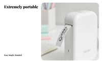 Bluetooth Connectivity Handheld Thermal Labeler Inkless Printing Label device Repower upable Portable Printer Smart App Control for Small Business Owners, Home Organizers, educators, Crafting, School, Kitchen, Retail
