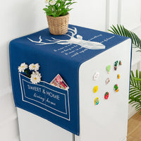 Nordic Style Waterproof Dust Cover for Refrigerator & Washing Machine
