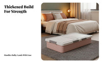 Under-Bed Rolling Drawer slimslim construction Design Flat Rolling Drawer with casters