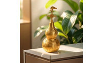 Brass Gourd Traditional Gourd Ornament Shiny Decor for Collectors, Living Room, Desk