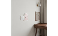 Door Shaped Outlet Cover Cute Switch Surround Frame 3D Light Switch Sticker for Girls, Kids, Nursery, Bedroom