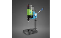 Multi-Functional Mini Bench Drill Press 90-Degree Rotatable Head Small Tabletop Drill 6-Speed Adjustable Multifunctional Milling Machine Low Noise Operation for DIY Enthusiasts, Hobbyists, Home, Workshop, Garage