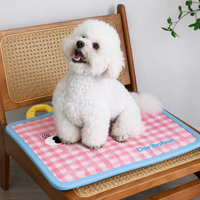 Dog Mat 72x52cm, Washable Breathable Pet Mat, Non-Slip Fabric for All Seasons, Waterproof Dog Bed