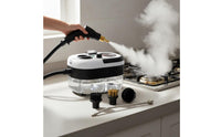 1200 Ml Water Reservoir High Pressure Steam Cleaner 2500W Portable Steam Cleaner 1.5 Powerful Motor Cord for Bathroom
