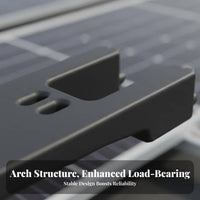 Anti-Trampling Panel Bridge Strong Load-Bearing Capacity Photovoltaic Work Surface Lightweight PV Panel Installation Frame for Rooftops, Outdoor