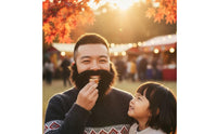 Black Fake Beard with Elastic Strap Bushy Fake Beard Synthetic Facial Hair Realistic for Adults, Cosplayers, Actors, Cosplay, Stage Performances, Halloween