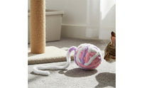Yarn Ball Cat Toy Bite-Resistant Knitted Bell Ball Non-Fading for Cats, Kittens, Indoor Play