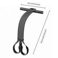 Foot Pedal Pull Rope Multi-Functional Sit-up Assistant Strap Portable Leg Stretcher with Bar for Gym, Outdoor