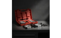 Heat Treated Bearing Puller Set with Case Heavy Duty Bearing Puller Kit with Case Long-Lasting Tool Versatile for Mechanics
