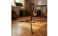 Electric Wind Instrument Stand Portable Wind Instrument Stand Conveniently to Carry for Instrumentalists, Music Studio, Stage, Rehearsal