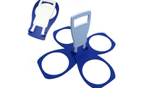 Reusable Drink Carrier with Handle Portable Foldable Drink Carrier Compact Cup Carrier Collapsible for Coffee Runs, Stadium, Festivals