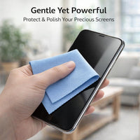 Premium Microfiber Cleaning Cloths for Phone Screens, Eyeglass Cleaning, Lens Cleaning, Computer Screens, Glasses