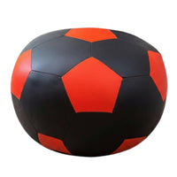 Multi-Purpose Ball-Shaped Ottoman Soft Padded Low Stool Fun Designs Pouf Comfortable Seating for Children, Homeowners, Living Room, Entryway, Playroom, Bedroom