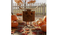 Bird Planter Weathered Bird Garden Statue Weather Resistant Plant Pot with Drainage Hole for Patio, Tabletop