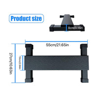 Standing Calf Raise Stand Non-Slip Surface Steel Calf Raise Block Stable Design Squat Wedge Block for Athletes, Bodybuilders, Home Gym