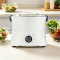 Electric Potato Rind Remover Easy-to-Use Potato Rind Remover with Clear Lid Countertop Vegetable Appliance for Home Cooks