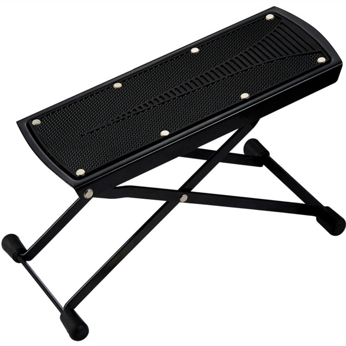 Adjustable Guitar Footrest Sturdy Folding Footrest for Guitarists