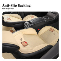 Soft Material Breathable Ice Silk Car Mat Moisture Wicking Ice Silk Seat Cushion Easy to Install Cooling Car Seat Pad Anti-Slip Design for Commuters, Passengers, Young Adults, Hot Weather, Long Driving, Daily Commute, Truck