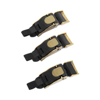 Neutral Quick Release Helmet Strap Buckle, Copper Plated, Model QB11