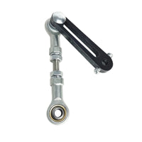 Threaded Slotted Swing Arm with Rod End Rigid Adjustable Linkage Arm Heavy-Duty for Machinists, DIYers