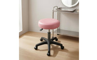Height Adjustable Swivel Stool Stitched Border Home Seating
