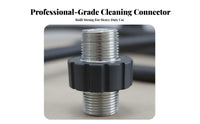 M22 Male to Male Connector Rustproof Pressure Washer Hose Adapter