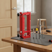 Door Hinge Jig Adjustable Tool Handheld for Woodworking, Installers