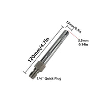Soft Wash Pressure Washer Nozzle with Quick-Connect Compact Sprayer for Professionals