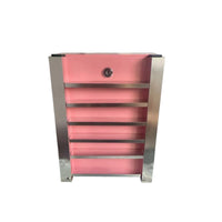 Steel Savings Bank Small Lockable Change Bank Heavy Duty Savings Box with Lock for Home, Desk