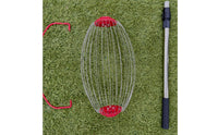 Telescopic Ball Picker Non-Slip Grip Portable Tennis Ball Picker Double Lock Design for Training
