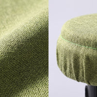 Stool Cushion Cover Soft Stool Cover with Elastic Skirt Comfortable for camping, Patio