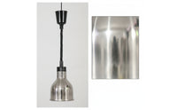 Telescopic Food Warming Lamp Hanging Food Warmer Lamp Adjustable Dome-Shaped for Restaurants, Hotels, Caterers, Supermarket