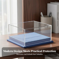 High Clarity 1:64 Scale Car Display Case Shielded 1/64 Scale Car Case for Hobbyists