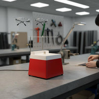 Automatic Water Feed Dust-Resistant Mini Stained Glass Upgraded Model Portable Glass Trimming Machine for Crafters